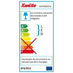 Ampoule Spot Encastrable Carré LED XANLITE 390 Lumens