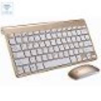 Mini ensemble clavier et souris de bureau sans fil, avec récepteur USB, étanche, 2.4 ghz, pour Apple