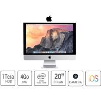 imac apple a1224 20 pouce core 2 duo 4 go ram 1 to disque dur mac os ordinateur all in one
