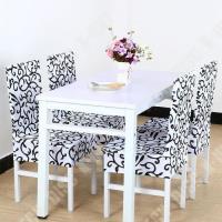 TD® Housse de chaise extensible de salle a manger décoration tendance et moderne design motif pour e