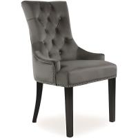 EDWARG - Chaise élégante rembourrée bureau salon salle à manger - 99x55x45 cm - Rembourrage en velou