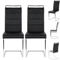 Haute Qualité Chaise de Salle à Manger Lot de 8 - Design Contemporain - 44x46x101cm