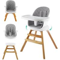 Chaise de salle à manger pour Bébé, Chaise rotative à 360 °,Plateau Tournant et Réglable,Chaise Haut