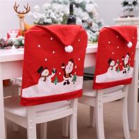 Keaiweni® Décoration de Noël Housses de chaise Siège de salle à manger Santa Claus Home Party Decor'