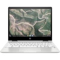 HP Chromebook x360 12b ca0000sf PC Ultraportable Convertible et Tactile 12- HD IPS Silver (Intel Cel