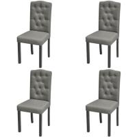 Lot de 4 pcs 42 x 51,5 x 95 cm chaises de salle à manger - Style contemporain Scandinave chaise Cuis