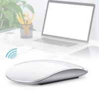 Souris Bluetooth Souris ultra fines et tactiles ergonomiques pour ordinateur optique pour Apple Mac 