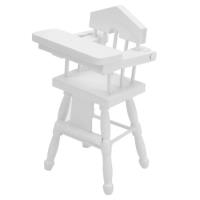 ESTINK Mini meubles Meubles de Maison de Poupée Modèle de Mini Chaise 1:12 Chaises de Salle à Manger