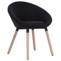 Chaise de salle à manger Chaise de Salon Moderne - Fauteuil Confortable Chaise de cuisine - Noir Tis