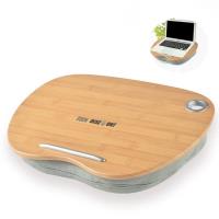 TD® support pour ordinateur portable avec coussin lit bureau genoux bois pc tablette samsung tactile