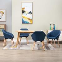Lot de 4 Chaises de salle à manger - Style Scandinave Contemporain- Fauteuil Chaise de cuisine - Ble