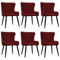 BEST - Haut de gamme Chaise de Salon Scandinave - Lot de 6 Chaises de salle à manger - Chaise à dîne
