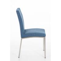 Moderne Chaise de salle a manger categorie Caracas FABRIC couleur bleu