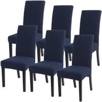 TABLE CUISINE AVEC Housses de chaise extensibles pour salle à manger, 1-2-4-6 pi&egraveces amo