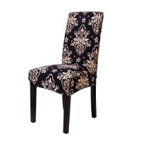 housse de chaise élastique en Spandex, imprimé Floral, pour salle à manger, mariage, bureau, Banquet