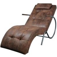 •SEL5801Ergonomique Chaise longue Méridienne Haute qualité & Confort - Chaise de Relaxation Fauteuil
