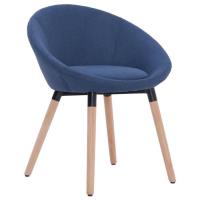 ????5089Magnifique - Chaise de salle à manger contemporain Scandinave Chaise de Cuisine - Bleu Tissu
