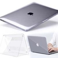 1.clear-Air 13 A2337 M1 2020 -Coque rigide en marbre pour ordinateur portable Apple MacBook Air Pro 