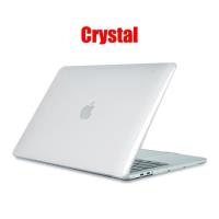Crystal Transparent-Pro 13 A2251 -GOOJODOQ – coque pour ordinateur portable Apple Macbook M1 Chip Ai