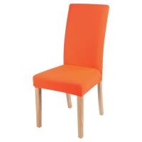 candy orange-4pcs -Housses de protection de chaise de salle à manger,extensibles,en Spandex,23 coule