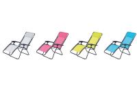 Fauteuil Relax Multi Positions Rose - Structure Pliable