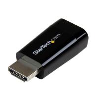 STARTECH.COM Adaptateur Compact HDMI vers VGA - Idéal pour Chromebook, Ultrabook et PC portable - 19