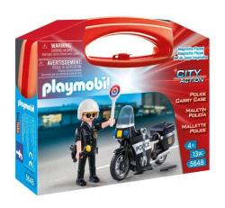 5648 Valisette Motard de Police - Playmobil