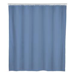 Accessoires de salle de bain Wenko Rideau de douche uni - peva - 180 x 200 cm - bleu gris