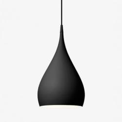 Andtradition suspension scandinave noire spinning light bh1 d25 cm