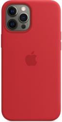 APPLE iPhone 12 Pro Max Coque en Silicone avec MagSafe rouge