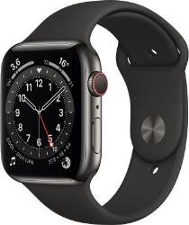 Apple watch Apple Apple Watch Series 6 GPS + Cellular, 44mm boitier acier inoxydable graph