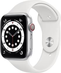 Apple watch Apple Apple Watch Series 6 GPS + Cellular, 44mm boitier acier inoxydable argen