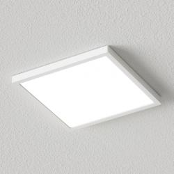 Arcchio plafonnier LED Solvie carré, blanc