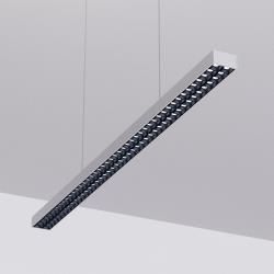 Arcchio Suspension LED Jolinda pour bureau, argentée