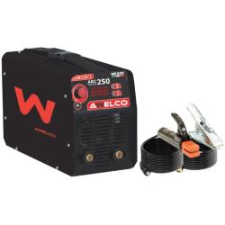 Awelco - Poste à souder inverter ARC 250 + Accessoires Soudage MMA 15-200A Baguettes 1.6 à