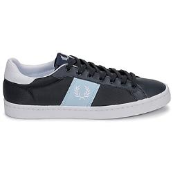 Basket basse homme Fred Perry LAWN LEATHER / MESH Bleu