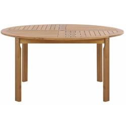 Beliani - Table de jardin en bois acacia clair 150 TOLVE