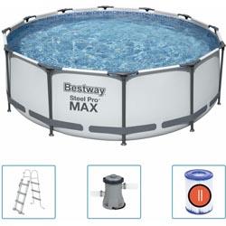 Bestway Ensemble de piscine Steel Pro MAX 366x100 cm