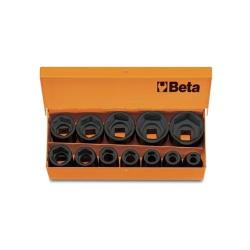 BETA Coffret 12 douilles à chocs 1/2 -720/C12 - 007200912