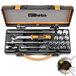 Beta Tools Jeu de 21 pièces cliquet et douilles 910A/C16 009100936