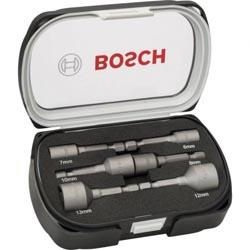 Bosch Set de 6 douilles à queue 6 pans mâle 1/4"" pour vis à tête 6 pans