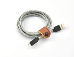 Câble micro USB Adeqwat 2m Gris
