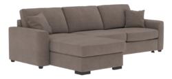 Canapé d'angle convertible pack standard NICARAGUA tissu apache taupe 13