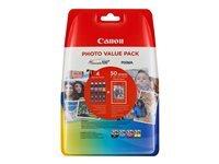 Canon CLI-526 C/M/Y/BK Photo Value Pack - pack de 4 - noir, jaune, cyan, magenta - origina