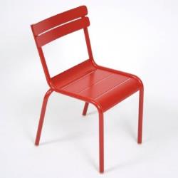 Chaise enfant FERMOB Luxembourg Kid - COQUELICOT