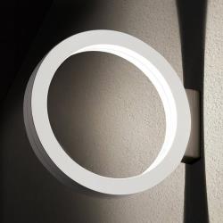 Cini & Nils applique d'extérieur LED Assolo en anneau, blanche