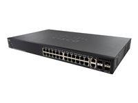 Switch réseau administrable Cisco Cisco Small Business SG550X-24 - Switch SG550X-24-K9-EU
