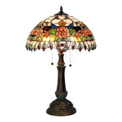 Clayre & Eef lampe à poser Maja style Tiffany