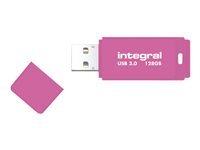 Clé USB 3.0 Integral Neon rose - 32 Go