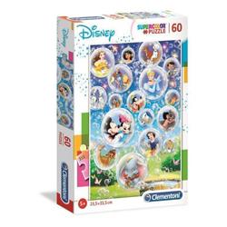 Clementoni - Puzzle 60 pièces - SuperColor - Disney Class